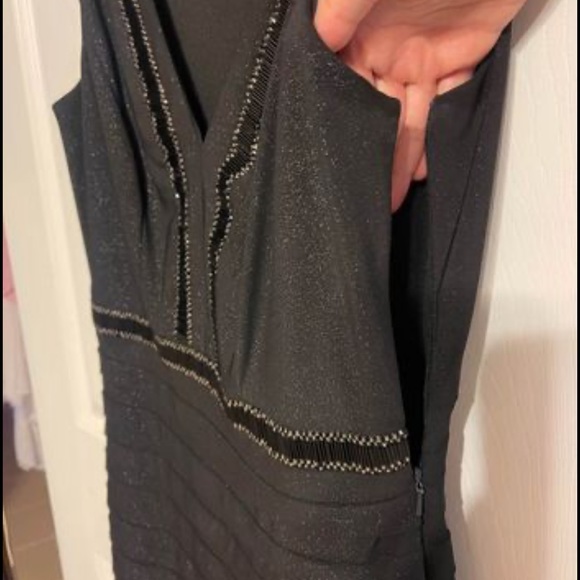 WornONCE/LIKE New- JAX Black dress-very elegant and classy but also sexy!😃 - Picture 6 of 13